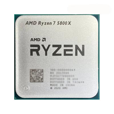 China Desktop AMD R 7 5800X R7 5800X AM4 3.8 GHz New Eight-Core 16-Thread CPU Processor for sale