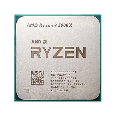 China AMD 9 5900X R9 5900X New Desktop Socket AM4 Tray 3.7 GHz Twelve-Core 24-Thread CPU Processor for sale