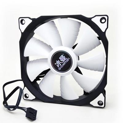 China SNOWMAN PWM 4 CPU 12CM CPU PC Cooler Case Cooler Pin 120mm Pin Quiet Cooler Case Fan for sale