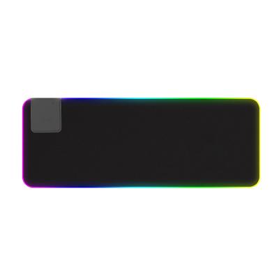 China Large Gaming Computer Desktop Mousepad LED Desk Keyboard Mouse Pad RGB Wireless Colorful Filling Mouse Pad For PC Laptop Mousepad for sale