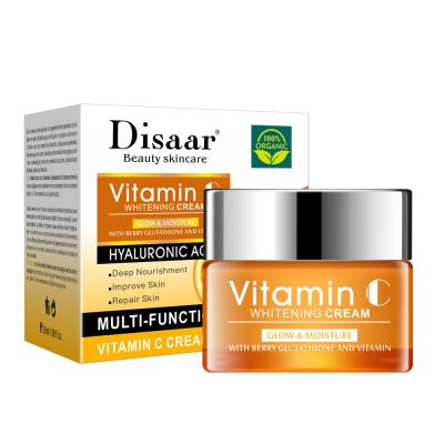 China Disaar Nourishing 50ml Moisturizing Skin Brightening Face Whitening Cream With Vitamin C for sale