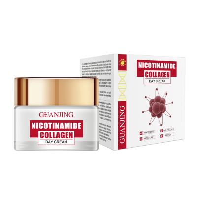 China 50ml Nourishing Moisturizing Skin Brightening Face Whitening Day Cream And Night Cream for sale