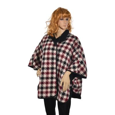 China 100% Large Fleece Scarf Autumn Winter Classic Red And Spring Black Plaid Yarn Female Soft Shawl for sale