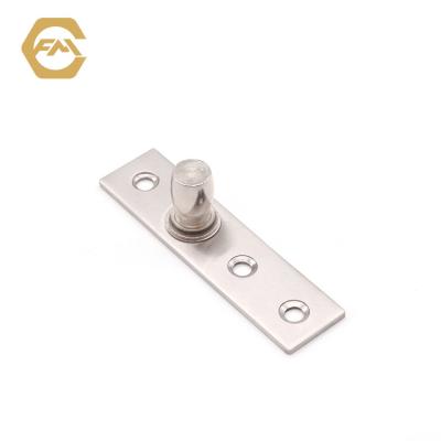 China Duma Insert Head Top Pivot Shape Rectangular Hinge Modern 304 Frameless Glass Apical Axis Stainless Steel Door Patch Fittings for sale