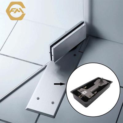 China Switching For Heavy Duty Automatic Door Closer 500 Fitting Pressed Iron Commercial Hydraumatic Use Floor Spring Hinge for sale