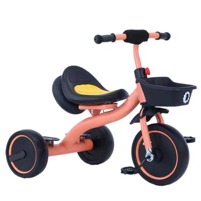 China WITH MUSIC AND LIGHT 2020 hot sale kids tricycles for cool baby toddler tricycle with 10 inch wheels and plastic music babies tricycle for girls for sale