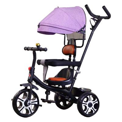 China New Strollers Xingtai Dummy Tricycle Portable Baby Walker/Comfortable Good Quality Baby Tricycle 1 Year Old/Wholesale Smart Tricycle 4 in 1 for sale