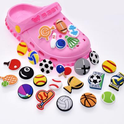 China Wholesale Designer Shoe Charms Logo Cheap Custom New Design PVC Shoe Buckle Cartoon Soft Custom Shoe Charm for sale