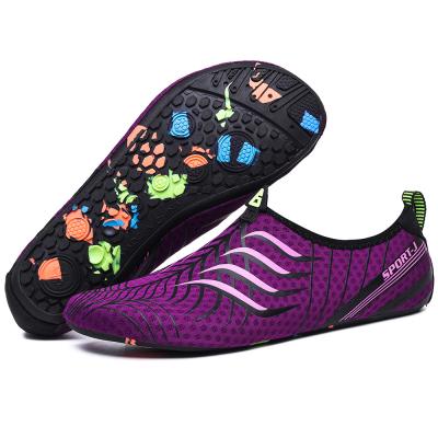 China Manufacturer Aqua Yoga Socks Quick Dry Barefoot Slip On Water Shoes Outdoor Water Shoes For Women Men 6909 for sale