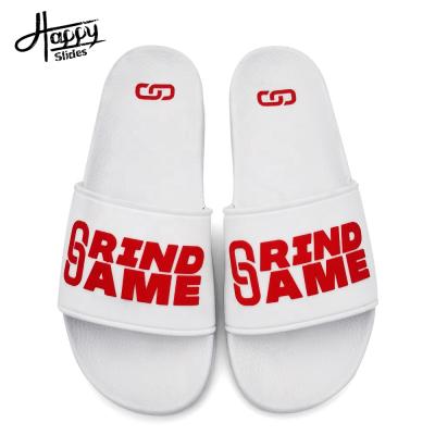 China 2021 Summer Wanita Washable Sandal Women Slippers Slides Happyslides Logo Slippers Custom Slides Women Fashion Trend for sale