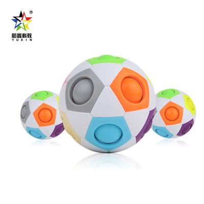 China Relieve Stress Yuxin Magic Rainbow Ball 1625 Creative Worry Relaxation Toy Magic Cube Toy For Kid Learning Educational Busy Person Toys for sale