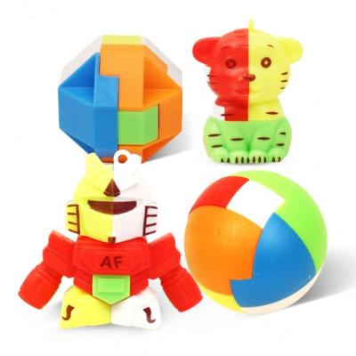 China Wholesale Kid 3D DIY Mini Plastic Smudge Puzzle Game Interlocking Magic Cube for sale