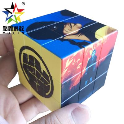 China DIY TOY OEM Promotion Gift PS Eco-friendly Plastic Materials Advertising UV Printing Cube for sale