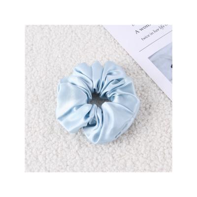 China Popular Silk Hair Ties With Elastic Strap For Girls And Women for sale