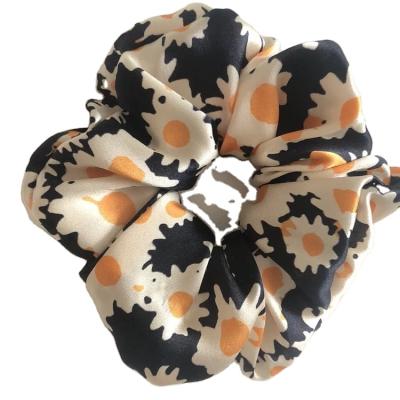 China Popular Pure Silk Multiple Colors Hair Ties With Elastic Strap For Girls And Women for sale