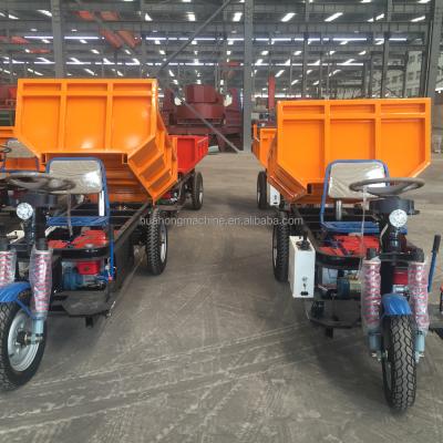 China Low price three wheel electric tricycle for sale 3200*1200*1400mm tricycle / dump cargo for sale