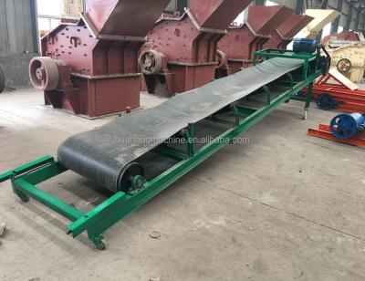 China Large Carrying Capacity Fire Resistant Belt Conveyor For Mining Stone Crushing Plant for sale