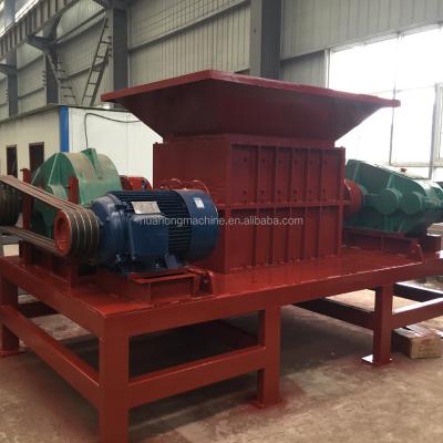 China construction waste plastic shredder machine / used tire shredder tire shredder machine for sale