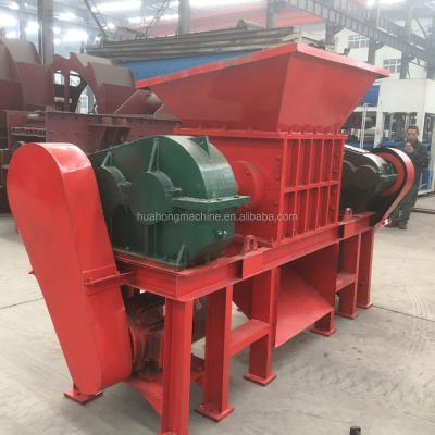 China Used Shredding Wood Scrap Tire Old Rubber Shredder Recycling Machine for sale