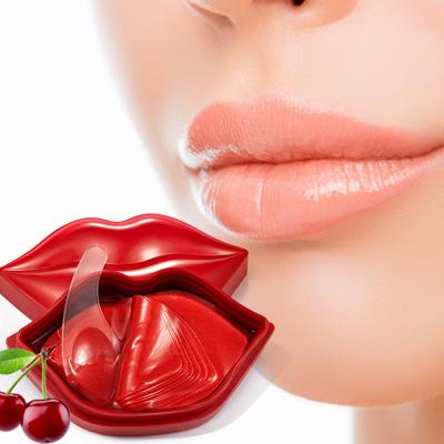 China Moisturizer Factory Sale Sheet Lipmask Patches Wrinkle Moisturizer Plumper Lips Care Gel Vegan Collagen Pink Crystal Lip Mask for sale