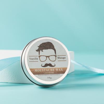 China Moisturize Private Label 100% Natural Vanilla Beard Balm with Organic Shea Butter for sale