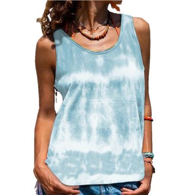 China 2022 Anti-Wrinkle Plus Size Women's T-shirt Printed Fashionable High Quality Cheap O-neck Sleeveless Women's Oversized Casual T-shirt for sale