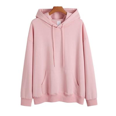 China 2022 Wholesale 100% High Quality Pure Cotton QUICK DRY Plus Size Women Hoodies and Sweatshirts Customize Available Fitness Gym Sportswear for sale