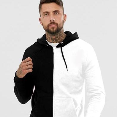 China 2022 Supplier Plus Size QUICK DRY Men's Casual Hoodies Long Sleeve New Design Hot Patchwork Sweatshirts Custom Hoodies for sale