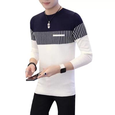 China Autumn Sweater Fashion Striped High Quality Spring Autumn Sweater Men's Knitwear Knitwear Oversize Knitted Sweaters Oversized Men's Knitwear for sale