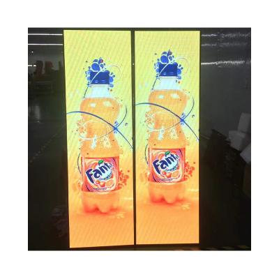 China P2.5 P3 P4 HD LED Poster Display , Shopping Mall Floor Standing Advertising Display for sale