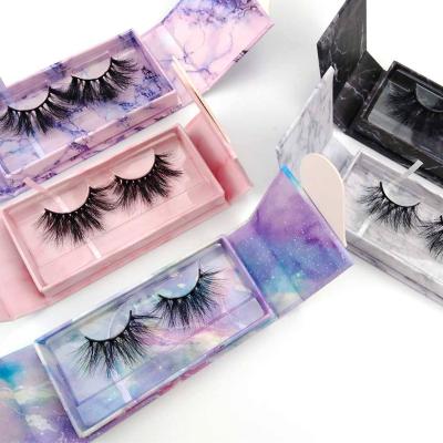 China New Design Materials Pink Heart Shape Recycled Private Label Eyelash Packaging Box for sale