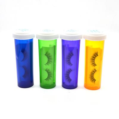 China 2022 hot selling handmade waterproof pvc pill capsule eyelash packaging box for sale