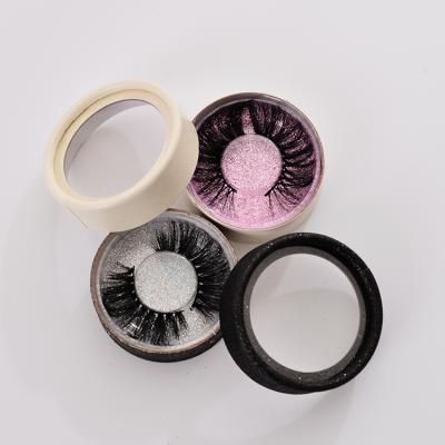 China Wholesale natural soft luxury 3d extra long fluffy 25mm mink lashes custom eyelash bundling various styles eyelashes for sale