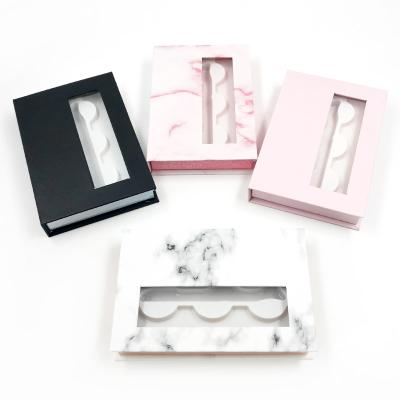 China Exquisite Packaging Sense Color Eyelash Custom Made Boxes MACHINE MADE Advanced High Quality Safe Windproof for sale