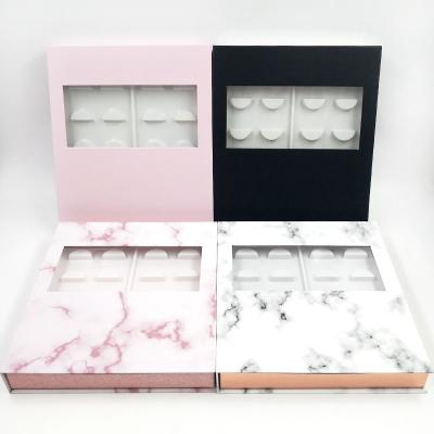 China New Style Advanced Simple Exquisite Safe Packaging Box Hot Selling Custom Wind Color Eyelash Boxes for sale