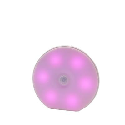 China Modern RGB LED Motion Sensor Night Light for sale