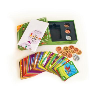 China Promotional Custom Trading Card Game Playing Card Box & Top & Bottle Printing for sale