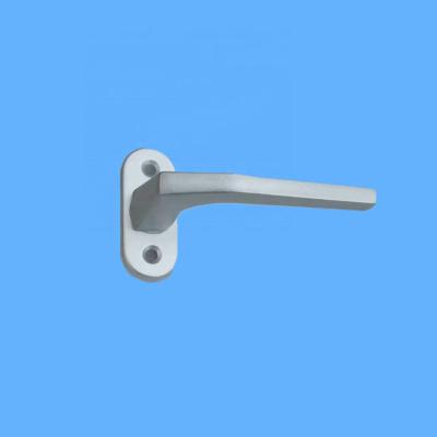 China Round Plate Traditional Hot Sales Sliver Color Aluminum Window Handle for sale