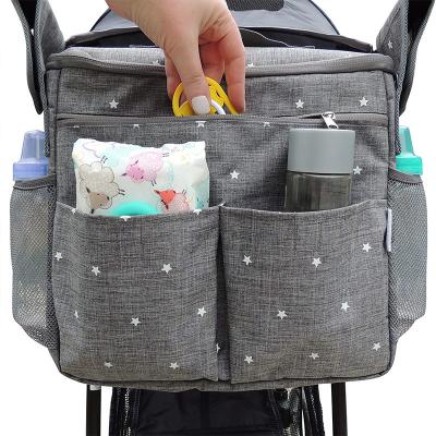 China Mummy Anti-theft Universal Bag Cooler Canvas Pad Baby Changing Diapers Backpack for sale