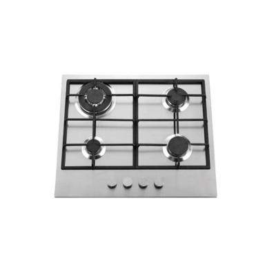 China Garage 60cm Built-In Gas Hob 4 Burners Gas Cooker Stainless Steel Gas Cooktops for sale