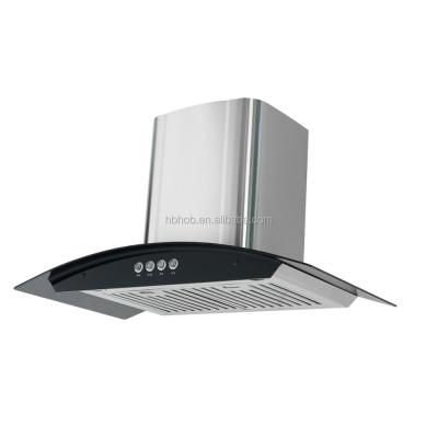 China Stainless steel body exhaust range hood china manufacturer wholesale kitchen chimney cooker hood for sale