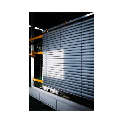 China Quality Lightweight Dimming Electric Adjustable Aluminum Louvered Shading Shutters for sale