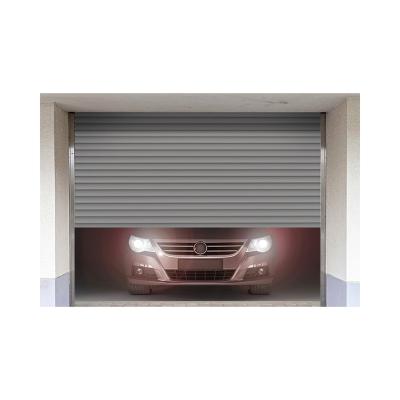 China SOFT CONTROL Aluminum Rolling Garage Doors Anti Theft With Customized Size for sale