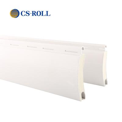 China New Environment Friendly Aluminum Roller Shutter Profile Middle East Market 55mm for sale