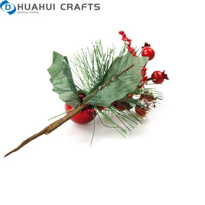 China Plastic Christmas Ornaments Poinsettia Artificial Flower Decoration Flower Christmas for sale