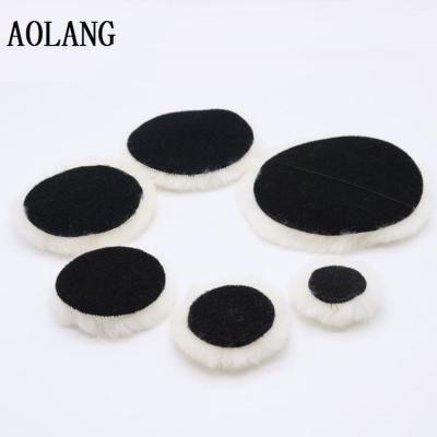 China Car Polishing Pad Diameter 180mm High Efficiency Polishing Pad Bilateral Polishing Wool Pad High Quality Polishing Pad for sale