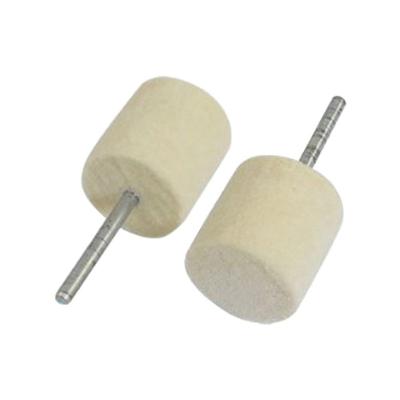 China 100% Durable High Density Custom Polishing Wheel Wool Felt Bobs Mounted Point Kit With Leg for sale