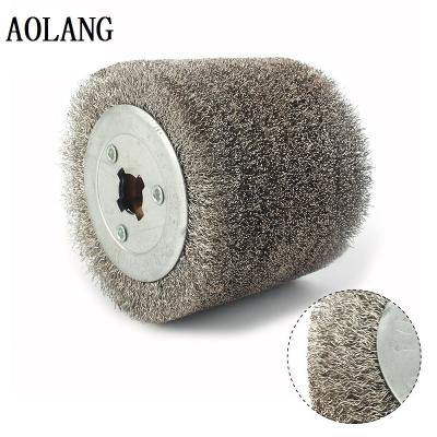 China Cheap Durable 100mmx120mm Stainless Steel Fin Grinding Wheel Disc For Polishing Machine for sale