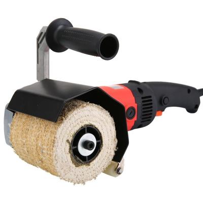 China Durable Cotton Sisal Drum Wheel Fin Disc Polisher Cloth Wire Drawing Abrasive Grinding Tools for sale