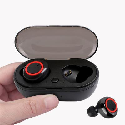 China 2022 New Arrival Led Display Power Bank BT 5.0 TWS Y50 Earbuds With Charging Case Sports Wireless Earphone for sale